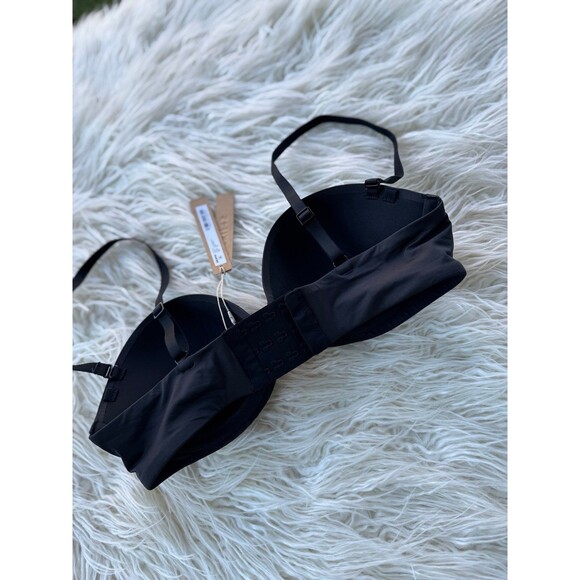 Skims Ultimate Push Up Strapless Bra Onyx Size 34C - Picture 6 of 8